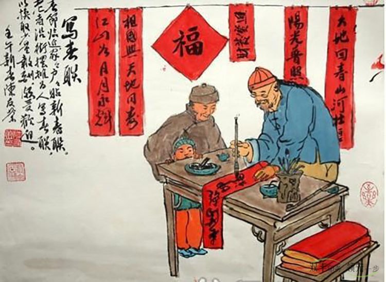 春聯(lián)是金字好還是黑墨字好？為何大部分民眾喜歡印刷對(duì)聯(lián)，不喜歡手寫對(duì)聯(lián)？